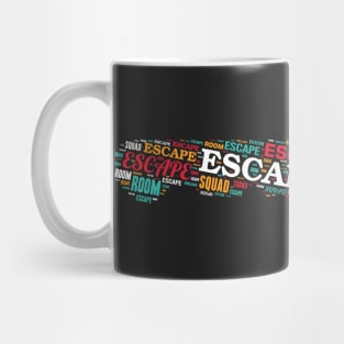 Escape Room Squad Puzzle Game Escaping Crew Team design Mug